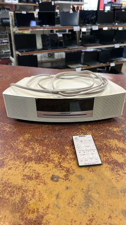 Bose radio wave music system cd player radio and clock