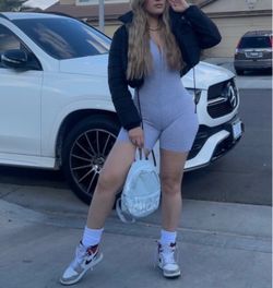 Grey jumpsuit