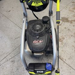 Ryobi Pressure Washer Honda Powered 160cc With 3300 PSI. Works Good. Must Pickup