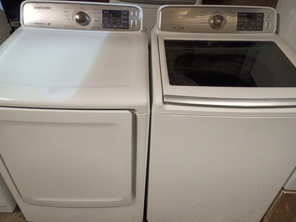 Samsung Washer And Electric Dryer Works Well Delivery Available