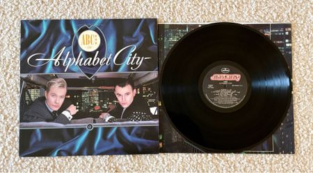 ABC “Alphabet City” Vinyl Lp 1987 Mercury Records Original 1st Hauppauge Press Not Reissue Beautiful Glossy Vinyl 80s Electronic.
