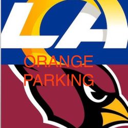 Orange West Parking For Cardinals Vs Rams