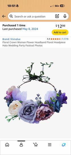 Floral 💐headband