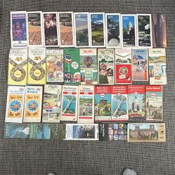 Vintage Road Maps