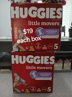 Huggies Size  5 , 6 Available