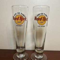 Hard Rock Cafe Glasses