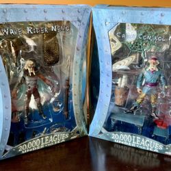 DISNEY 20,OOO LEAGUES FIGURES, VINTAGE, (SALE) 