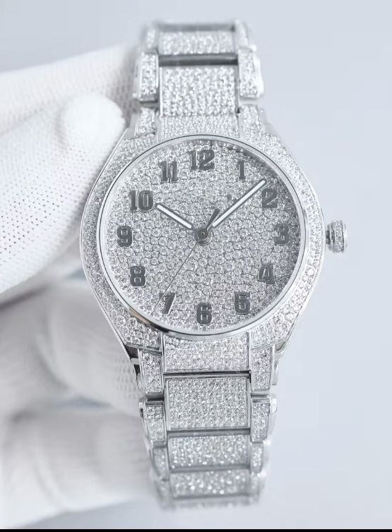Classic Dial Vvs Moissanite New Watch