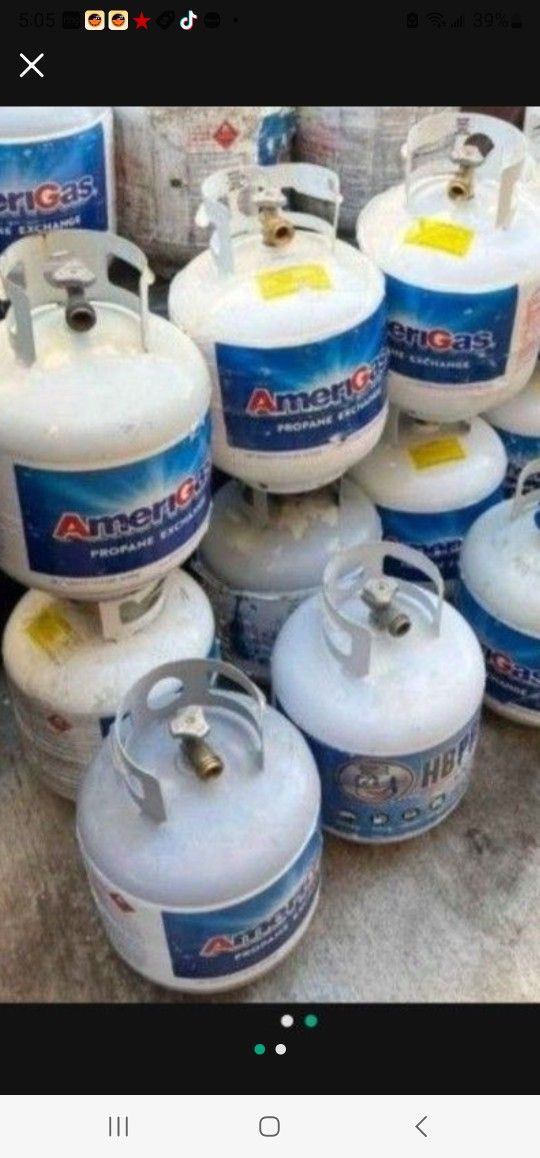 Empty Propane Tanks 25 Each
