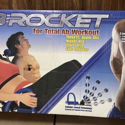 AB ROCKET workout machine, for total ab workout