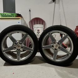 Pair Of 19’ Covette Wheels