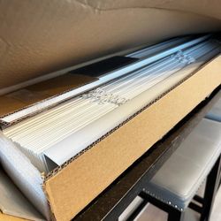 Faux Wood Blinds 52” x 72”