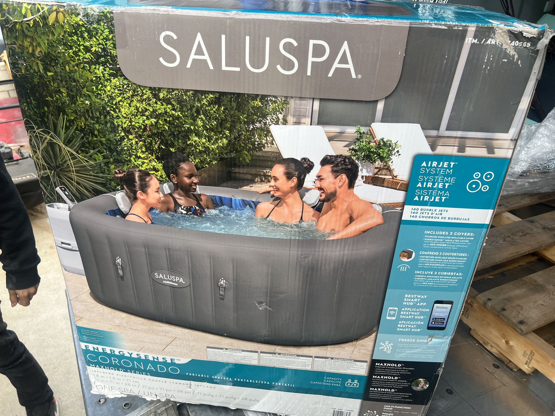 Hot Tub Saluspa Coronado 