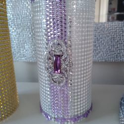 Pearl With Purple Gems