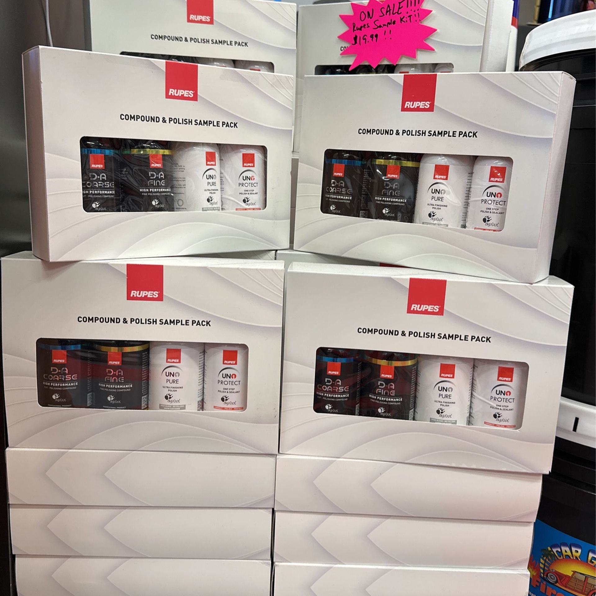 Rupes Polishing Sampler Kit