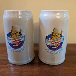 Beer Steins Hofbrauhaus On Tour Lot of 2