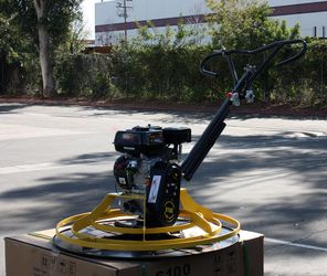 37" Power Trowel machine with 196cc Gasoline power 4 stroke eninge for cement surface