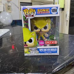 Super Sonic With Emeralds Funko