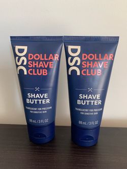 Dollar Shave Club 3oz Shave Butter, Price for Both (multiple sets available)