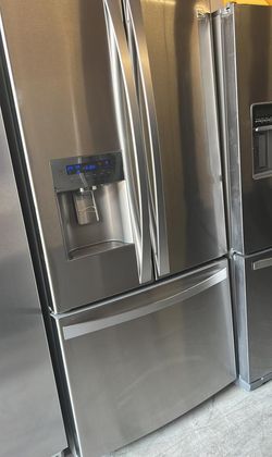 Kenmore 3-Door Stainless Steel Fridge
