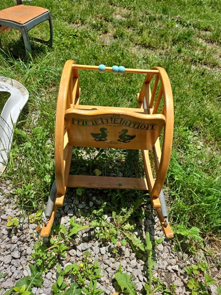 Vintage baby rocker