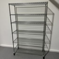 6 Tier Wire Shelving (like new)