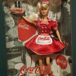 Vintage 1998 "Coca-Cola" Barbie #22831, Collector Edition by Mattel NRFB
