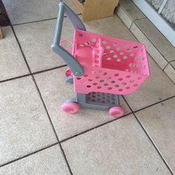 Toy Grocery Cart 