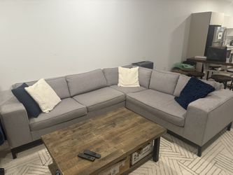Grey Sectional Sofa 120x100 Moving Can’t Take
