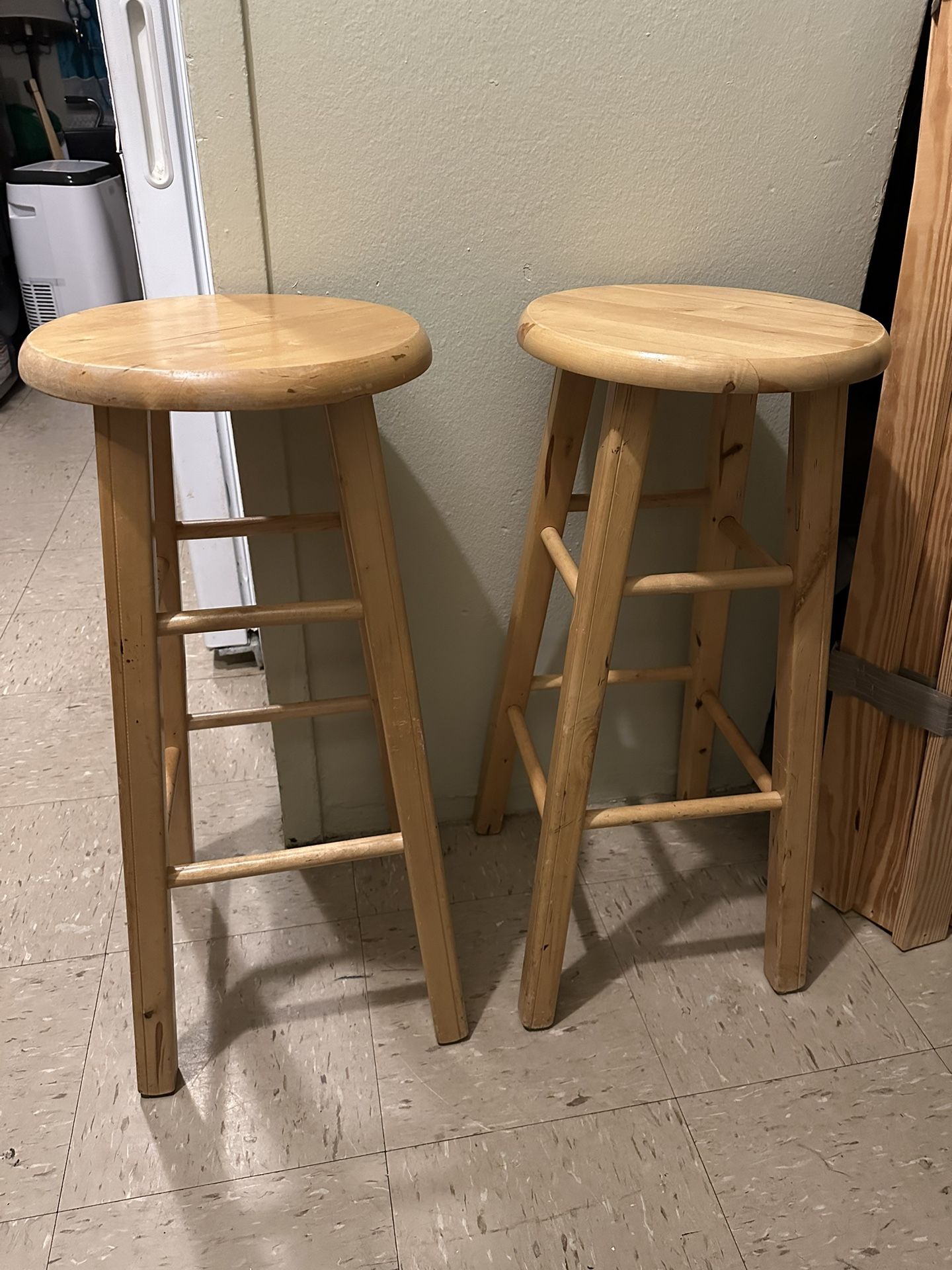 Wooden Bar Stools