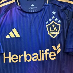 adidas LA Galaxy Away Men's Authentic 25/26 Jersey