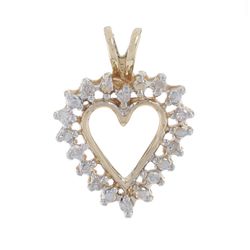 10kt Dije De Oro Sólido Con Diamantes 💎 