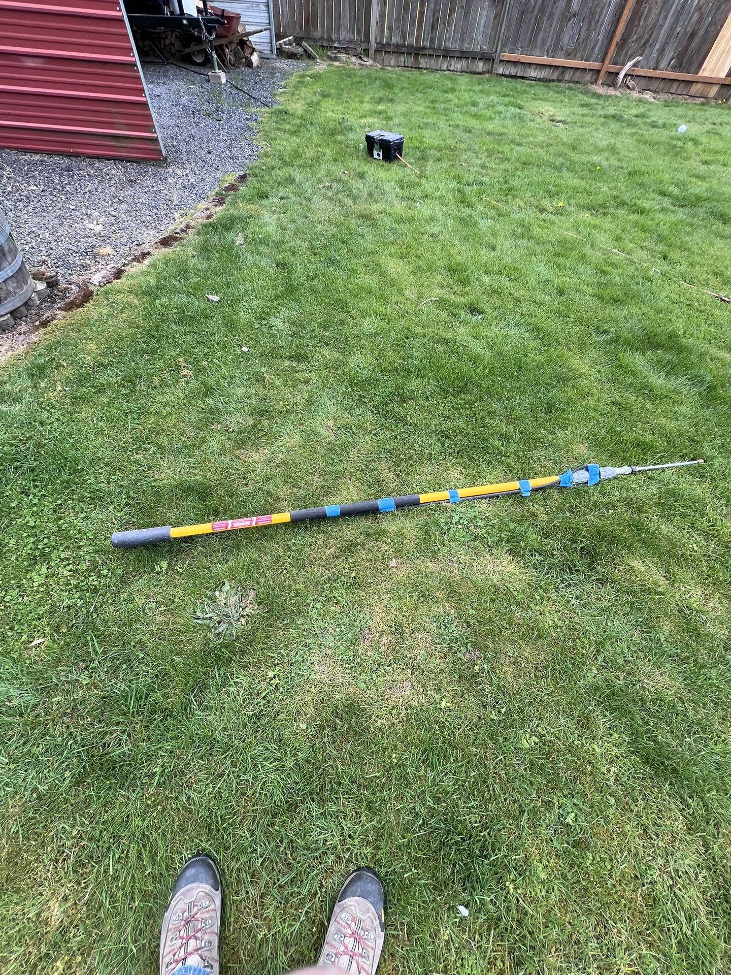 Pressure washer extension wand