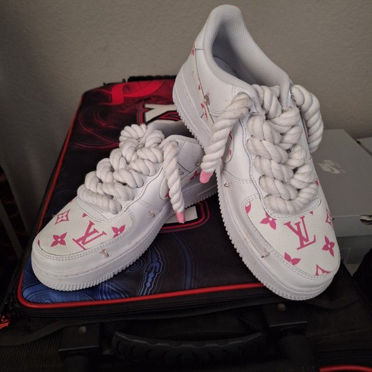 Louis Vuitton Nike Air Force Ones (Custom)