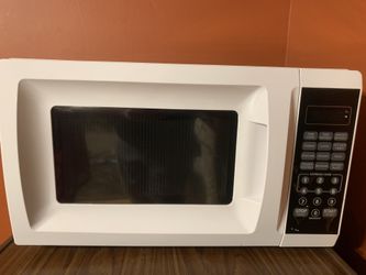 White microwave