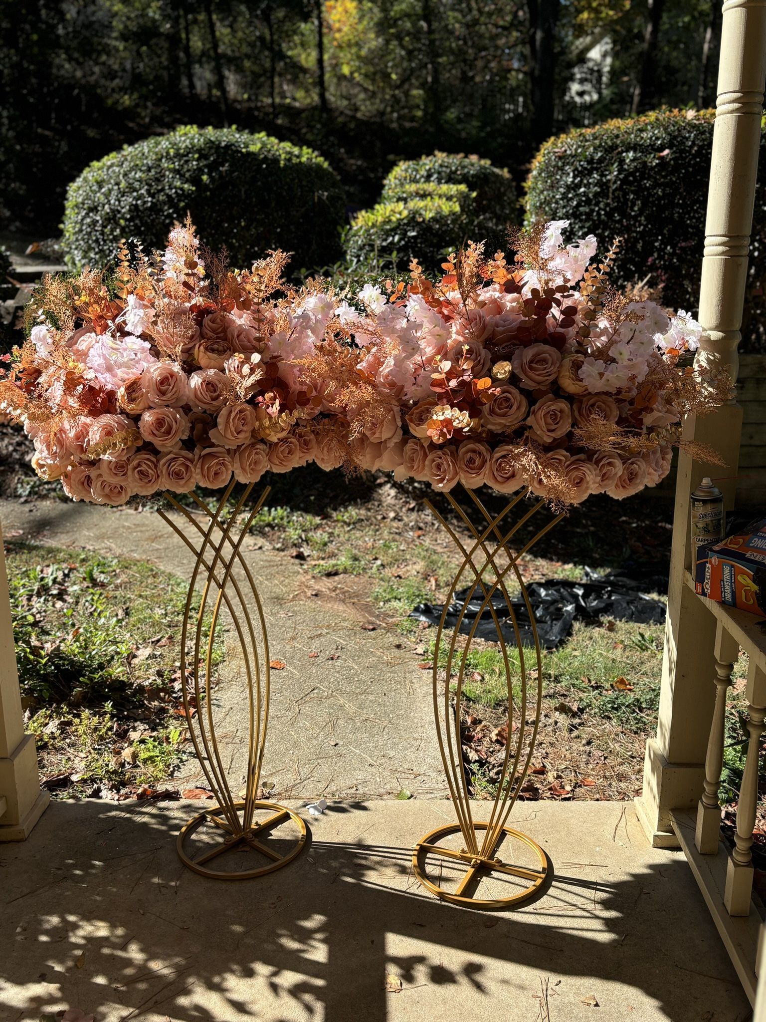 Wedding Floral Arrangement: Rose Hydrangea