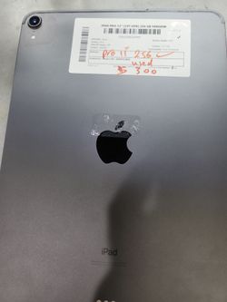 Ipad pro 11" 256gb, WiFi And 5g