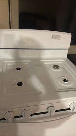 White Gas Range Stove