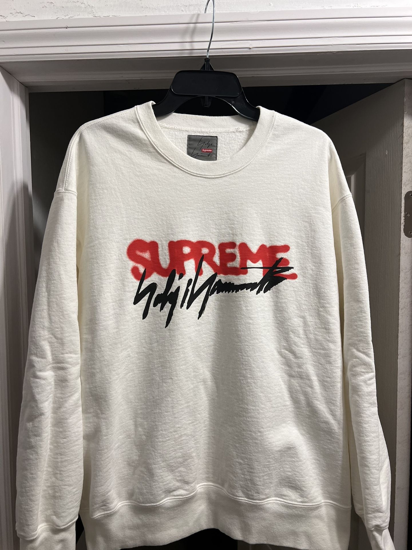 Supreme x Yohji Yamamoto Crewneck