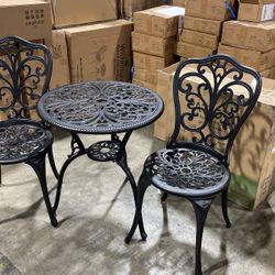 Cast Aluminum Bistro Set