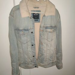Sherpa Lined Denim Jacket 