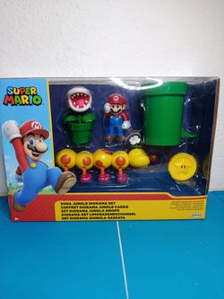 Super Mario Soda Jungle Diorama Set by Jakks