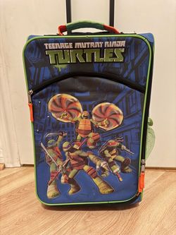 Teenage Mutant Ninja Turtles Kids Rolling Suitcase
