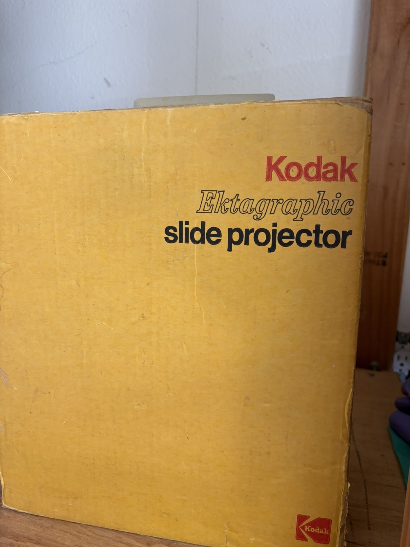 Carousel Slide Projector.