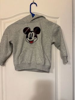Gap × Disney Mickey Mouse Sweatshirt – Kids 4T – Grey