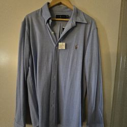 Ralph Lauren Long Sleeve Shirt (Large)