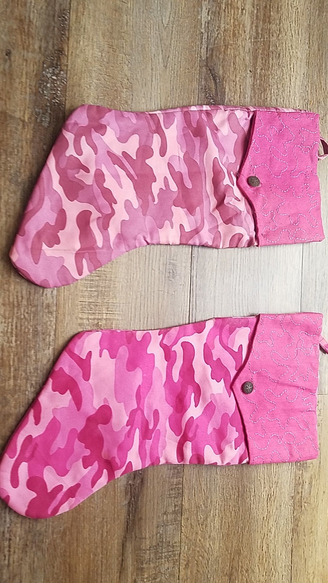 Pink camo stockings