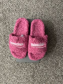 Pink Women Balenciaga Slides