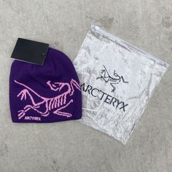 Arctery’x Purple & Pink Fernie Toque Beanie With bag & Tag 
