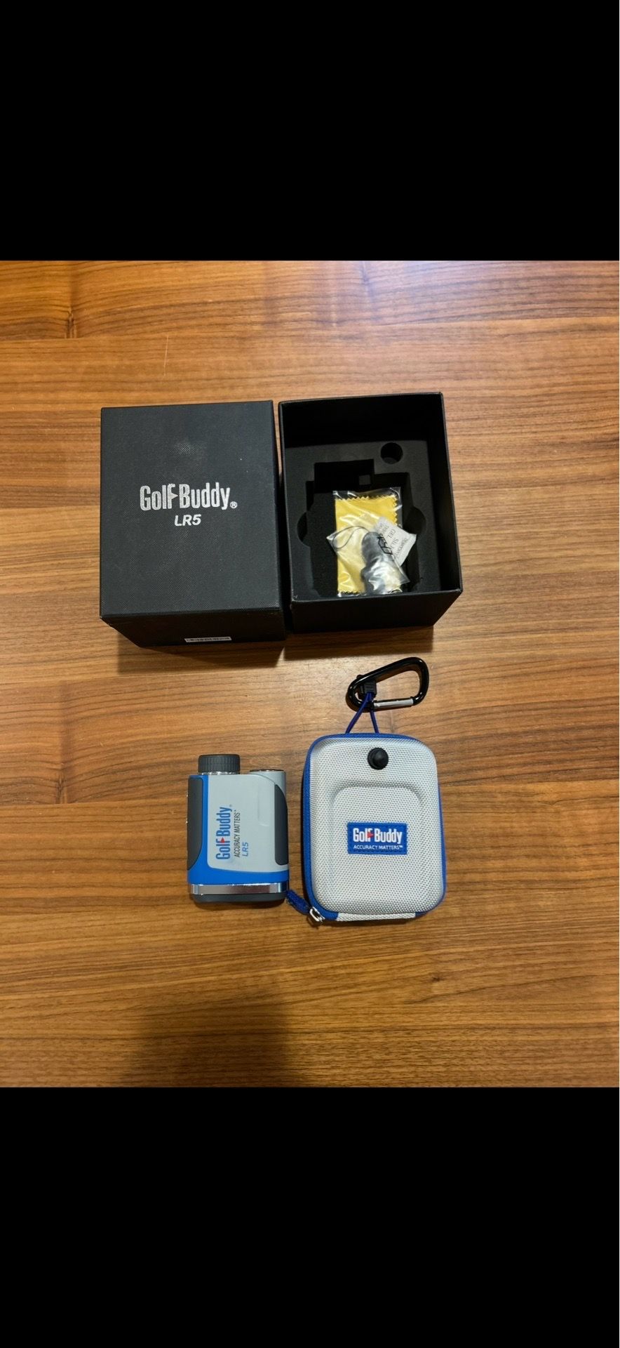 GolfBuddy LR5 Laser Rangefinder Complete In Box (With Carrying Case)